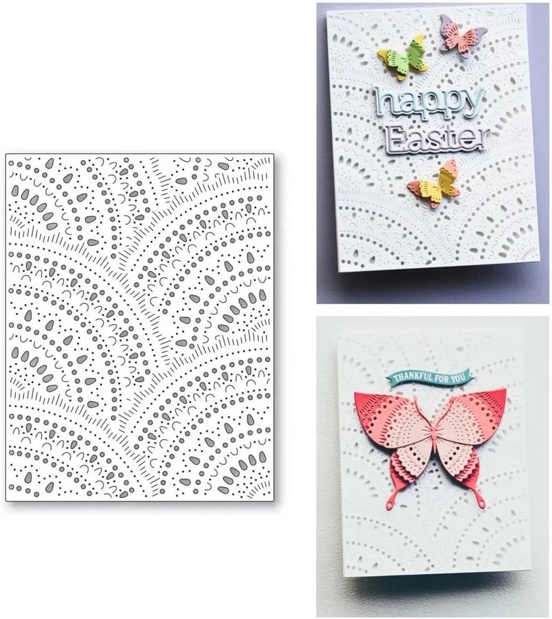 Mvchifay Cutting Dies for Card Making Metal Die-Cuts Scrapbooking Tool Hollow Frame DIY Craft Punch Template Embossing for Paper Album Decor (Hollow Frame-14.2x11cm) - Image 1